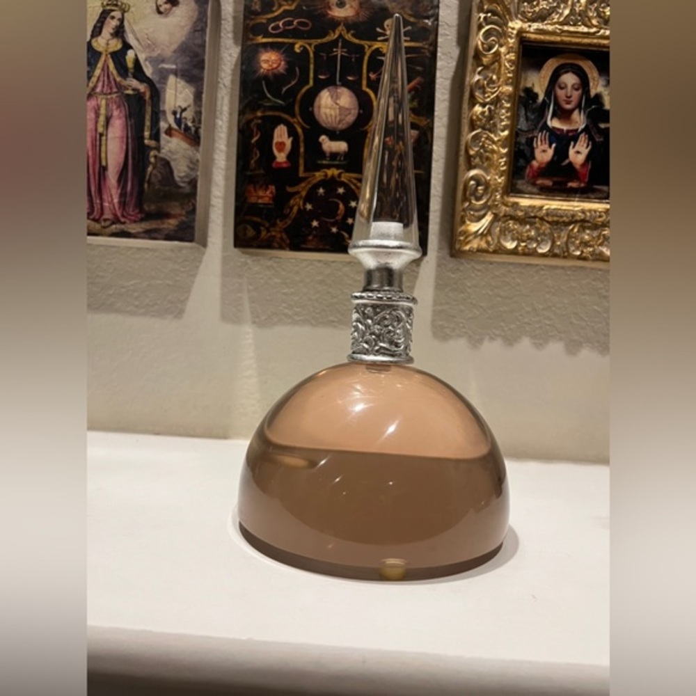 Van Teal‎ Vintage Lucite  Perfume Bottle Sculpture